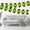 G128 Jamaica Jamaican Bunting Banner | Flag 8.2 x 5.5 Inch, Full String 33 Feet | Printed 150D Polyester, Decorations For Bar, School, Festival Events Celebration